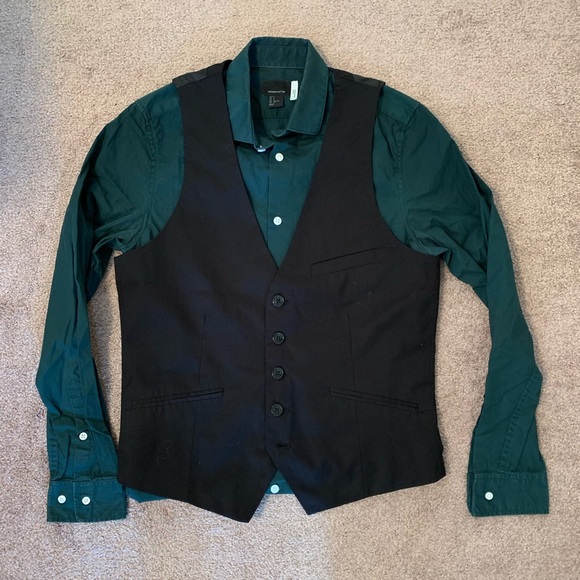 Men’s H&M Black Waistcoat - Picture 2 of 7